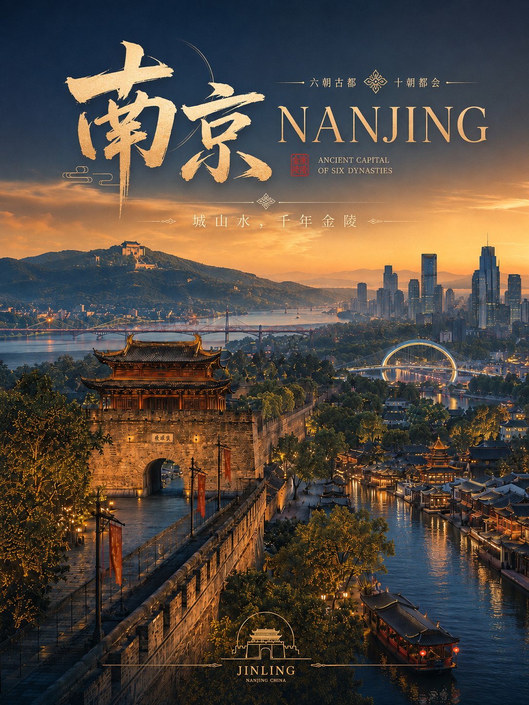 南京城市海报